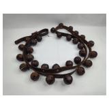 Set Leather Sleigh Straps w/ Brass