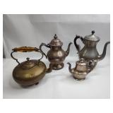 Silver, Pewter & Brass Tea & Coffee