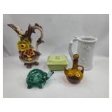 Collection of Decorative Ceramic and Glass Objects