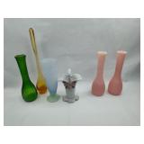 Set Glass & Ceramic Vases