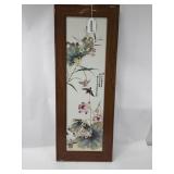 Chinese Famille Rose Porc. Plaque