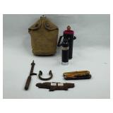 US Army Canteen & Tasco Telescope Set