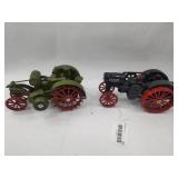 Pair Die-Cast Mogul & Titan Tractors