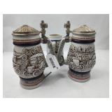 Set 3 Ceramarte Ceramic Steins for Avon
