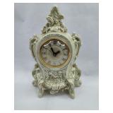 Lanshire Ceramic Mantel Clock, 1969