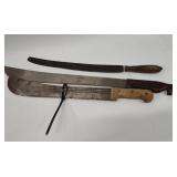 Set 3 Machetes & Tools, Martindale etc