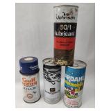 Gulf, Deere & Bardahl Oil Cans