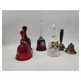 Fenton & Viking Glass & Metal Bells