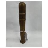 Cast Brass Cylindrical Object