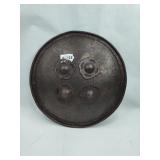 Indo-Persian Engraved Steel Dhal Shield