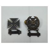 Pair Str. US Military Marksmanship Bgs