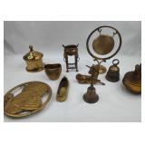 Coll. Brass Metalware w/ Table Gong