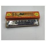 M. Hohner Echo Tremolo Harmonica w/ Box
