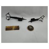 Iron Snuffers & Martien Nameplate