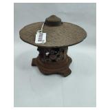 Japanese Cast Iron Pagoda Lantern