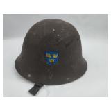 Swedish M1937/65 Military Steel Helmet