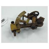 Brass Nautical Sextant w/ Telescope