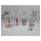 Set Glass McAllister's Dairy