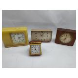 Set 4 Clocks: GE, Telechron & more