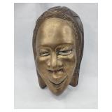 Bronze Alloy Hindu Goddess Gauri Mask