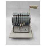 Paymaster X-2000 Check Writer w/ Keys