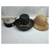 Trio of Military & Utility Headgear