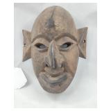 Carved Wooden Tribal Face Mask