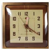 'Gallant' 7H112 Brass Art Deco Telechron Clock