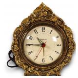 Vintage Stylebuilt Brass Accent Clock