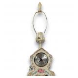 Sessions Model W Porcelain Lamp Clock