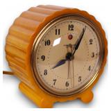 RARE 'Julep' 7H80 Butterscotch Catalin GE Clock