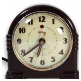 RARE 'Warden' 7H107K Lighted Bakelite Clock