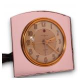 RARE 'Ashby' 7H102 Mirrored Art Deco Clock