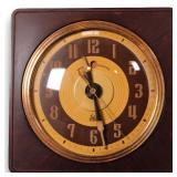RARE 'Corporal' 7H98 Lotsu Brown Bakelite GE Clock