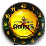 Vintage Odouls Beer Advertising Light Up Bubble...