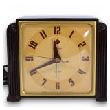 'Secretary' 7H91 Telechron Bakelite Brass Bezel...