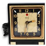 RARE 'Aladdin' 7F65 Black Bakelite Telechron Alarm