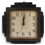 Antique Wood 'Electric' Wall Clock