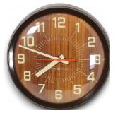 Retro Brown Dial GE 2012 Wall Clock