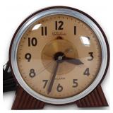 'Attendant' 7H85 Brown Bakelite Telechron Alarm...