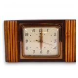 RARE 'Coronado' 3F71 Fluted Telechron Clock