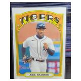 Akil Baddoo Rookie Card - Heritage 2021