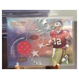 Kevan Barlow ROOKIE PREMIER JERSEY 2001 Finest