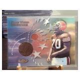 Gerard Warren ROOKIE PREMIER JERSEY 2001 Finest