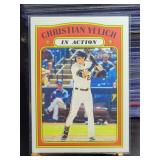 Christian Yelich IN ACTION 2021 Heritage