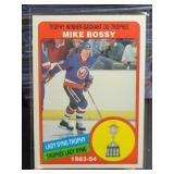 Mike Bossy TROPHY WINNER 1984-85 O-Pee-Chee