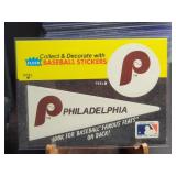 1986 Fleer Philadelphia Phillies Sticker