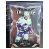 Quinn Hughes DIE CUTS Insert 21-22 Platinum
