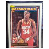 Hakeem Olajuwon 50 Point Club Topps GOLD