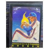 Dwight Gooden FLAME THROWER '91 Fleer Insert